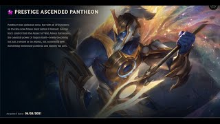 PRESTIGE ASCENDED PANTHEON SKIN SPOTLIGHT10282024 [upl. by Aicilehp214]