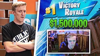 Tfue CLUTCHES 1500000 Fortnite Tournament Tfue vs Chap vs NICKMERCS Full Match Highlights [upl. by Egide]