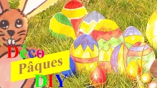 Oeuf de Pâques  Bricolage en carton DIY [upl. by Koetke700]