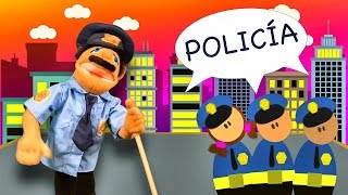 Quiero Ser Policía  Canciones Infantiles  Videos Educativos para Niños [upl. by Trotter]