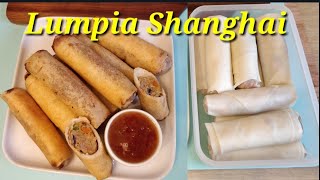 lumpiashanghai How to cook lumpiang Shanghai Filipino style [upl. by Anirtak]