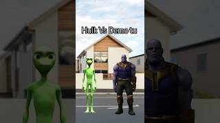 Hulk Vs Demo tu Casita 😱shorts viralshort new [upl. by Salena]