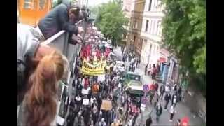 Protests in Istanbul Turkey  Solidarity Demonstration in Berlin Kreuzberg Demo [upl. by Elehcir353]