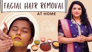 How to Remove Upper Lip Hair Naturally at Home  100 Effective Remedy  Vasundhara Tips  Say Swag [upl. by Claudina]