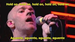 REM  Everybody Hurts LyricsLegendado [upl. by Elburt]