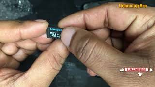 Unboxing and review Samsung 64 GB memory card from Daraz online [upl. by Evets]