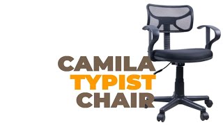 Camila Typist Chair [upl. by Earazed]