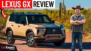 2024 Lexus GX onoffroad review Previewing the LandCruiser Prado [upl. by Orips]