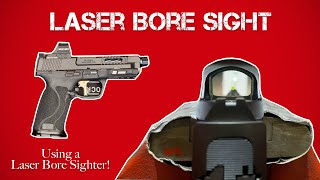 How to Bore Sight a Red Dot Pistol [upl. by Nylaehs]