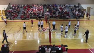 Boys Volleyball Chatsworth vs Burroughs CIF State D2 2016 [upl. by Sylvester627]