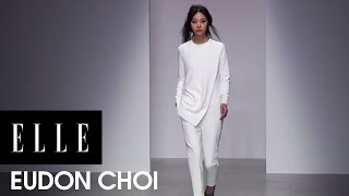 Eudon Choi  Fall 2014 RTW  ELLE [upl. by Ellives]