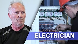 Job Talks  Electrician  Tom Explains the 3 Types of Electrician Licenses [upl. by Abbotsun]