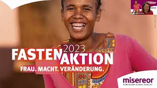 Webinar zur Fastenaktion 2023 [upl. by Nnayrrehs]