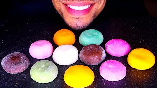 ASMR MOCHI ICE CREAM もち MUKBANG 먹는 EATING ASSORTED FLAVORS MOUTH SOUNDS NO TALKING JERRY [upl. by Aciraa]