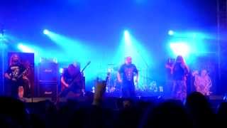 Sinister  Unheavenly Domain live at Hellfest 2013 [upl. by Brogle]