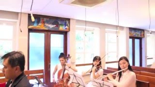 Wedding Prayer Dunlap by Le Strumenti amp String Trio Instrumental version [upl. by Adiehsar316]