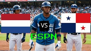 Nederland vs Panama honkbal live wedstrijd WBSC premier  Holanda vs Panamá béisbol partido en vivo [upl. by Leonardo402]