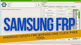 SAMSUNG FRP BYPASS 2024🔥ANDROID 121314 Latest Security 2024✔️Frp Lock Removal  Frp Unlock [upl. by Awjan]