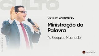 O Mestre está aqui e chamate  Pr Ezequias Machado  A voz do Profeta [upl. by Morey753]