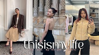 VLOG  what i wear in a week attending my first gala [upl. by Olegna]