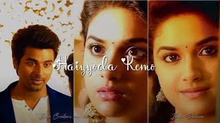 Haiyyoda × Remo bgm 🤍✨️ Remo movie status [upl. by Benedikta]