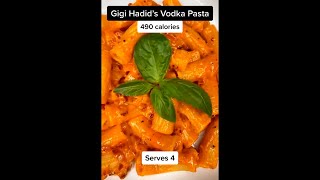 Gigi Hadid’s Famous Vodka Pasta Recipe shorts [upl. by Enelad]