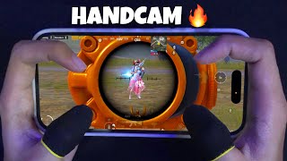 Power of 400 GYROSCOPE 😱 HANDCAM iPhone 14 Pro 😍 PUBG Mobile [upl. by Kerek865]