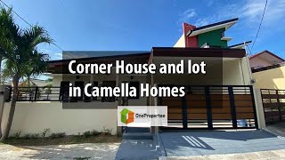 Corner House and lot in Camella Homes [upl. by Lorna]