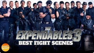 THE EXPENDABLES 3 2014 Best Fight Scenes  Sylvester Stallone Jason Statham Jet Li [upl. by Enihpad849]