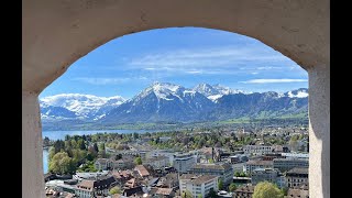 Day trips from Basel to Thun Luzern Verkehrshaus and Rhine Falls [upl. by Leonanie]