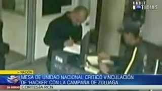 Hacker ofreció información a RCN por medio jefe de campaña de Zuluaga [upl. by Ahsinyt563]