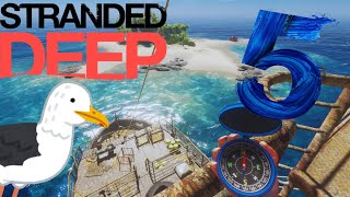 La NAVE FANTASMA e La ZATTERA CERCA DI ABBANDONARMI  Stranded Deep  ep5 [upl. by Liesa675]