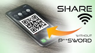 How to Share Wifi Network by Sharing QR CODE  iPhone [upl. by Martica948]