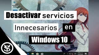 Optimizar y Desactivar servicios Innecesarios en Windows 10 con un Click [upl. by Ardeen]