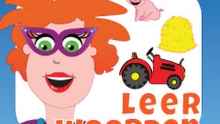 Leuke app voor kinderen om woorden te leren over de kinderboerderij van juf Jannie [upl. by Nicolai]