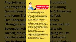 Physiotherapie deutschlernen germanlessons lernedeutsch learngerman foryou [upl. by Ender92]