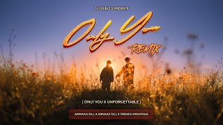 ONLY YOU REMIX Official Video  DJ Double S  Armaan Gill and Arnaaz Gill [upl. by Eanom797]