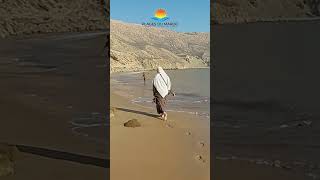 تبحيرة في خليج شاطئ إمسوان  أحسن شواطئ المغرب  Plages Du Maroc  Plage Imsouane Bay🏖 [upl. by Soinotna]