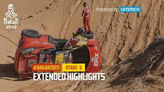 Extended highlights of Stage 5 presented by Aramco  Dakar2023 [upl. by Arik606]