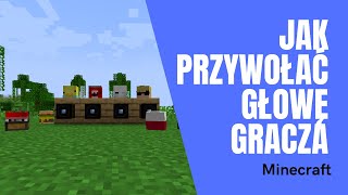 Poradnik Minecraft Jak zdobyć głowę gracza [upl. by Willock]