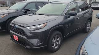 2024 Toyota RAV4 Hybrid LE AWD in Magnetic Gray Metallic [upl. by Oliana]