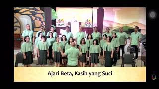 GPIB Bethel Bandung  Talitakum Mixed Choir  Ibadah Minggu GKP Kebonjati  Ajari Beta [upl. by Attennaej]