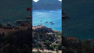 Kekova turkey antalya demre castle kastellorizo Kekova anatolian ancient travel türkiye [upl. by Annua309]