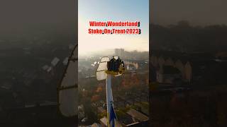 StokeonTrent 2023 Winter Wonderland Aerial Drone shorts [upl. by Sairu]