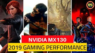 Benchmark NVIDIA GeForce MX130 Gaming Performance on TOP 5 games [upl. by Igig36]