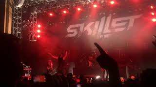 Adelitas Way Skillet Live  City National Grove of Anaheim Anaheim CA 2021 [upl. by Adelice]