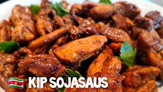 Surinaamse Kip in Sojasaus ketjap receptSurinamese Chicken in Soy sauce recipe [upl. by Ienttirb]