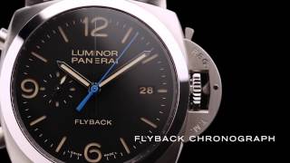 LUMINOR 3 DAYS CHRONO FLYBACK AUTOMATIC Ø 44 MM  PAM00524 [upl. by Ardnoet]