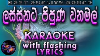 Lassanata Pipunu Karaoke with Lyrics Without Voice [upl. by Meensat]