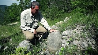 Un mini bloc erratique sur le Mont déserté [upl. by Alegnad]